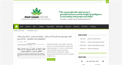 Desktop Screenshot of imamhasancentre.com.au