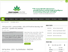 Tablet Screenshot of imamhasancentre.com.au